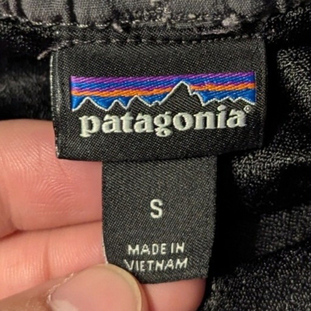 Patagonia Mens Small Baggies Longs 7" Shorts Forge Grey Nylon Mesh Liner 58033 - Picture 8 of 13